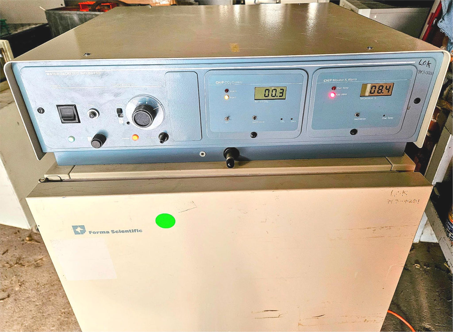 REFURBISHED FORMA 3158 WATER JACKETED CO2 INCUBATOR 120-DAY-WARRANTY FREE SHIP