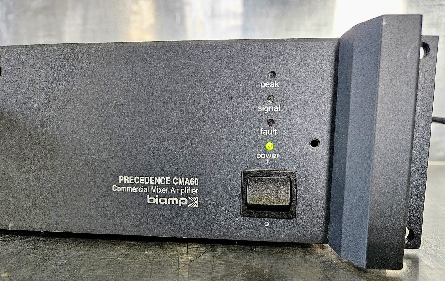 2BIAMP PRECEDENCE CMA60 COMMERCIAL 6-INPUT MIXER / 350 WATTS AMPLIFIER FREE SHIP