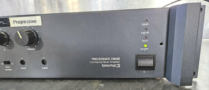 BIAMP PRECEDENCE CMA60 COMMERCIAL 6-INPUT MIXER / 350 WATTS AMPLIFIER FREE SHIP