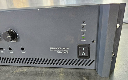 BIAMP PRECEDENCE CMA350 COMMERCIAL 6-INPUT MIXER / 350 WATTS AMPLIFIER FREE SHIP