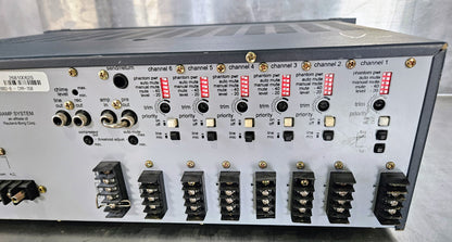 BIAMP PRECEDENCE CMA350 COMMERCIAL 6-INPUT MIXER / 350 WATTS AMPLIFIER FREE SHIP