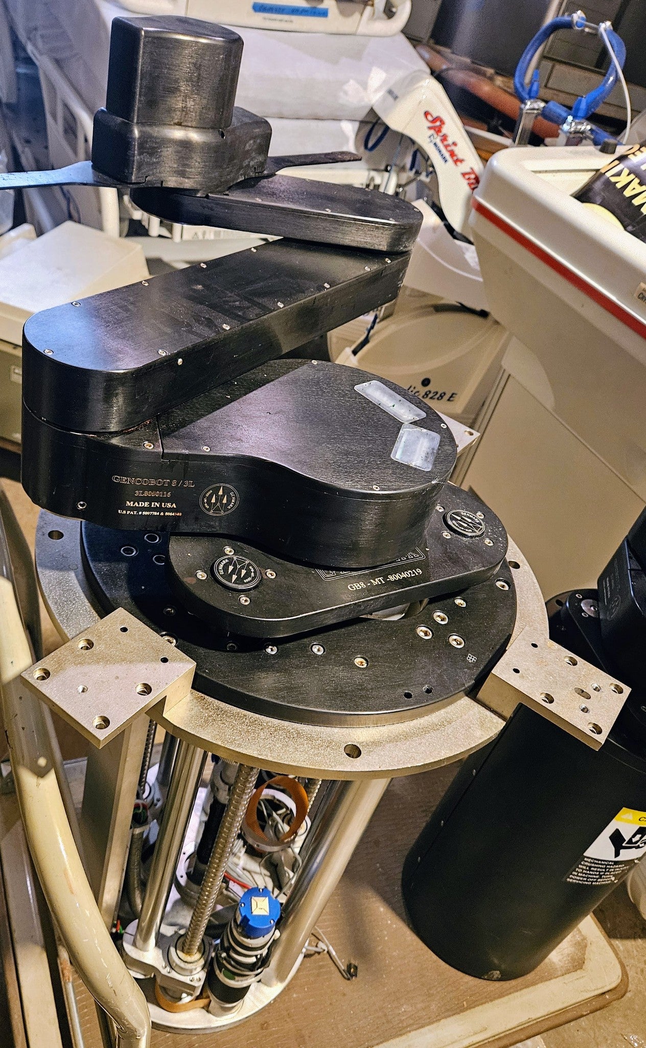 GENMARK GENCOBOT GB8-3L805016 WAFER TRANSFER HANDLING ROBOT GPR-MT-80040219