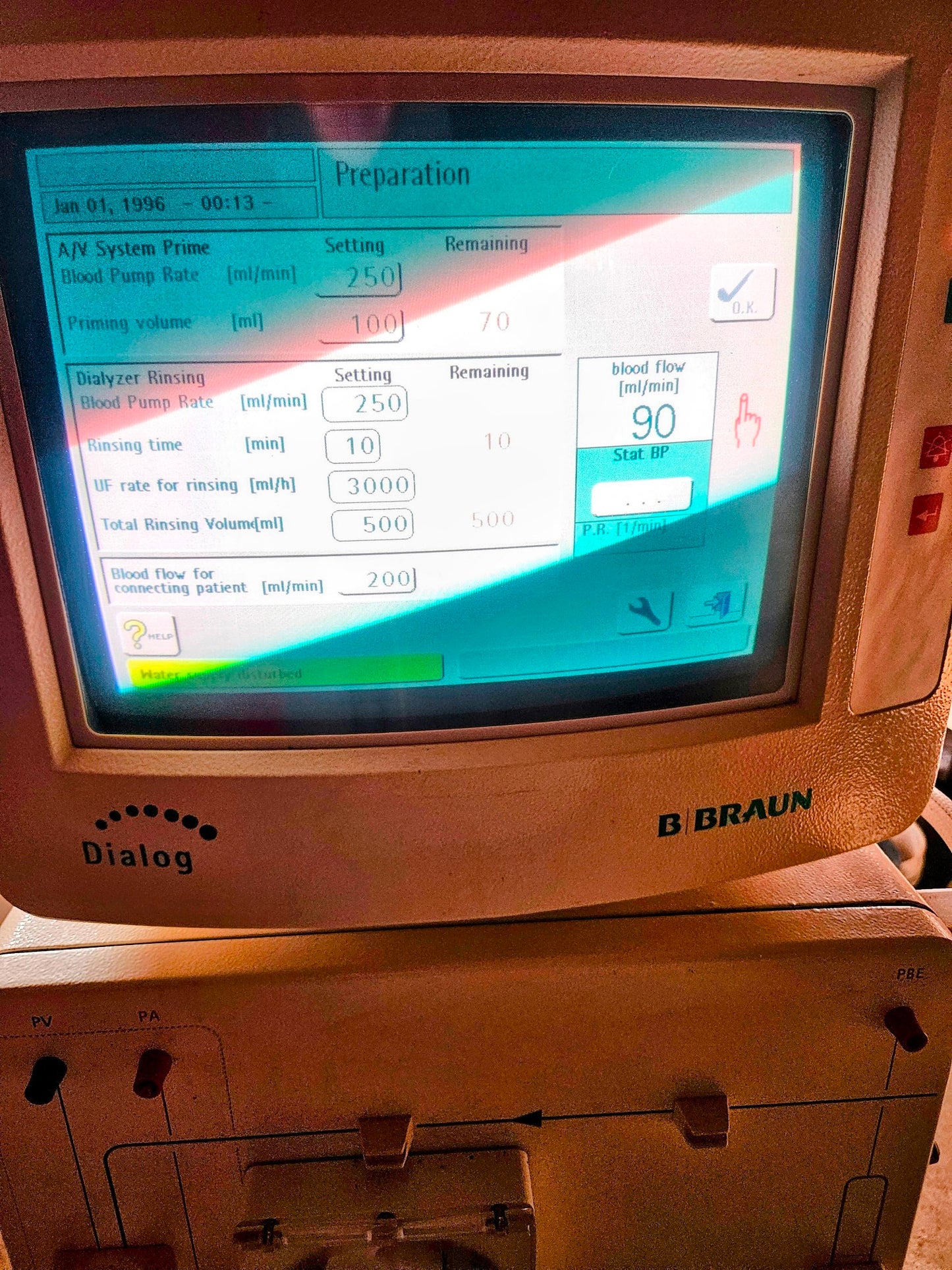 B BRAUN DIALOG+® CRRT HEMODIALYSIS MACHINE *SeemsToWorkFine* WATCHVIDEO FREESHIP