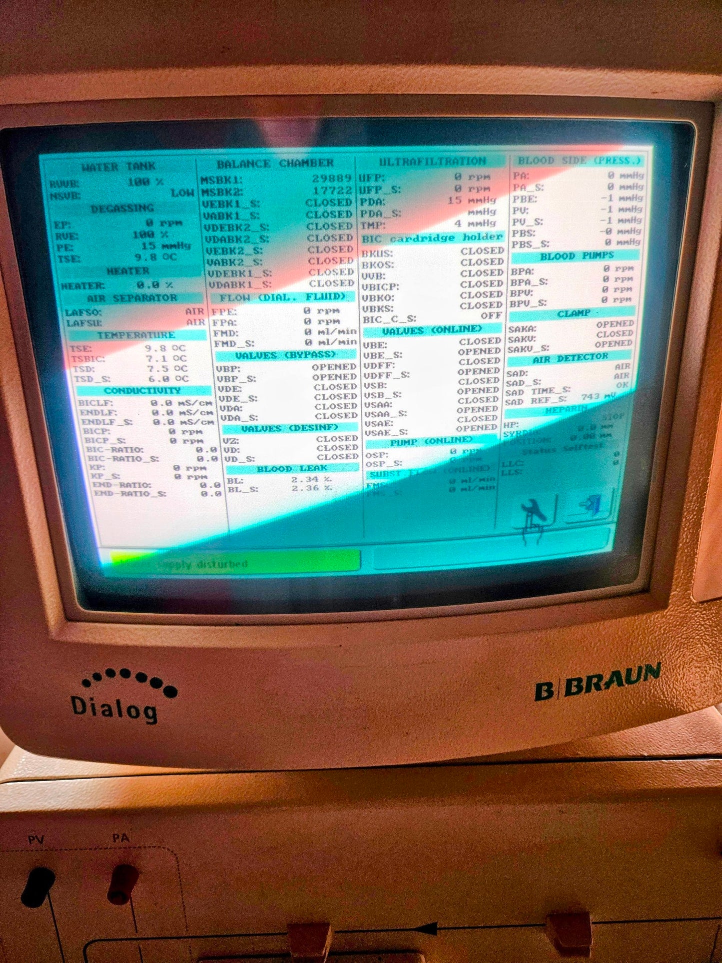 B BRAUN DIALOG+® CRRT HEMODIALYSIS MACHINE *SeemsToWorkFine* WATCHVIDEO FREESHIP