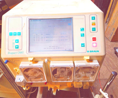 B BRAUN® DIAPACT CRRT DIALYSIS MACHINE *POWERS ON FINE* WATCH VIDEO FREE SHIP