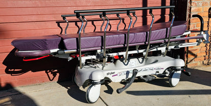 STRYKER 1061 GYNNIE OB/GYN HOSPITAL EMERGENCY TRANSPORT GURNEY WARRANT FREESHIP