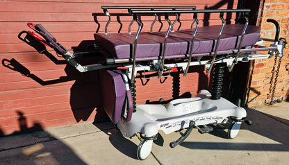 STRYKER 1061 GYNNIE OB/GYN HOSPITAL EMERGENCY TRANSPORT GURNEY WARRANT FREESHIP