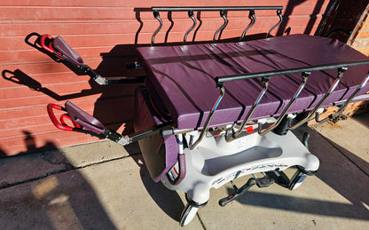 STRYKER 1061 GYNNIE OB/GYN HOSPITAL EMERGENCY TRANSPORT GURNEY WARRANT FREESHIP