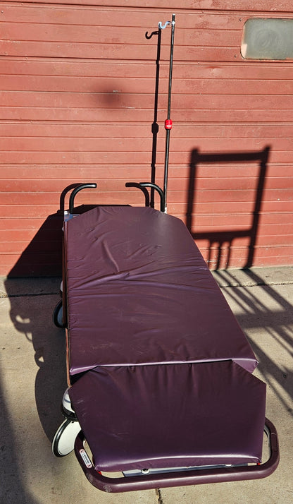 STRYKER 1061 GYNNIE OB/GYN HOSPITAL EMERGENCY TRANSPORT GURNEY WARRANT FREESHIP