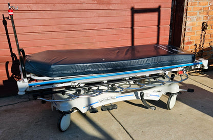 WARRANTY STRYKER® 1231 MEDICAL BED GURNEY ADJUSTABLE w/ MATTRESS FREEBUSINESSHIP