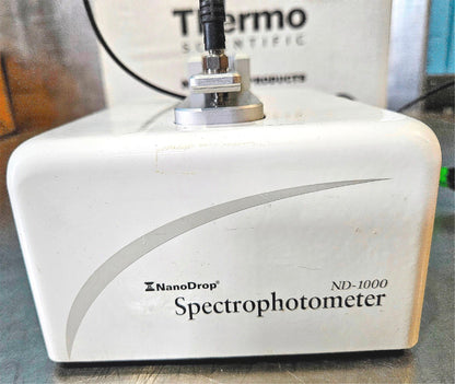 THERMO NANODROP ND-1000 UV VIS SPECTROPHOTOMETER & MANUAL 90DAYWARRANTY FREESHIP