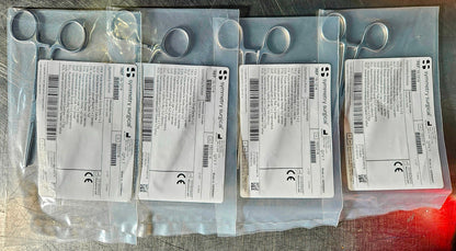 NEW SYMMETRY SURGICAL KOSHER HEMOSTATIC FORCEPS STRAIGHT 1 X 2 TEETH FREE SHIP