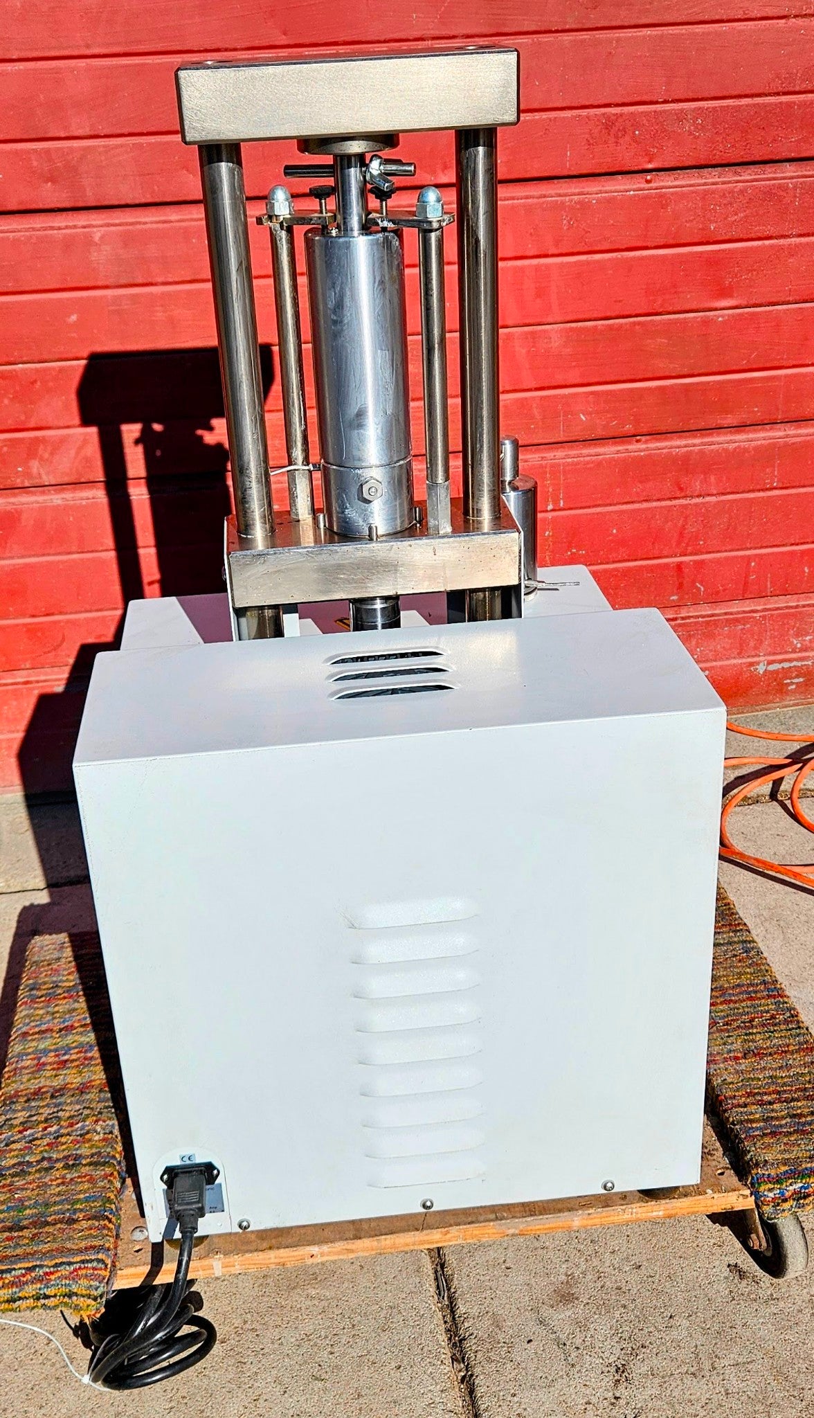 THERMO IEC LAB FRENCH PRESS 3000psi & 2 PRESSURE CELLs 90DAYWARRANTY WATCH VIDEO