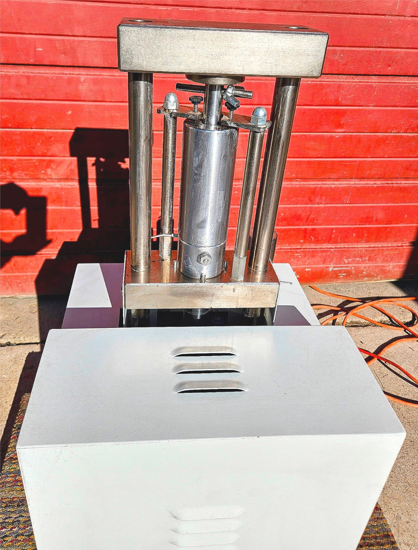 THERMO IEC LAB FRENCH PRESS 3000psi & 2 PRESSURE CELLs 90DAYWARRANTY WATCH VIDEO