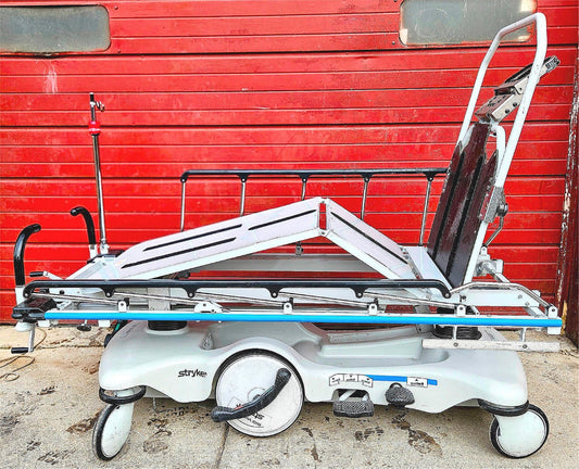 "BIG WHEEL" STRYKER 1079 EYE SURGERY GURNEY NO MATTRESS 90-DAY-WARRANTY FREESHIP