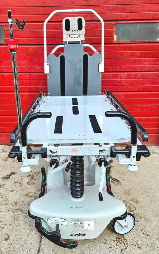 "BIG WHEEL" STRYKER 1079 EYE SURGERY GURNEY NO MATTRESS 90-DAY-WARRANTY FREESHIP