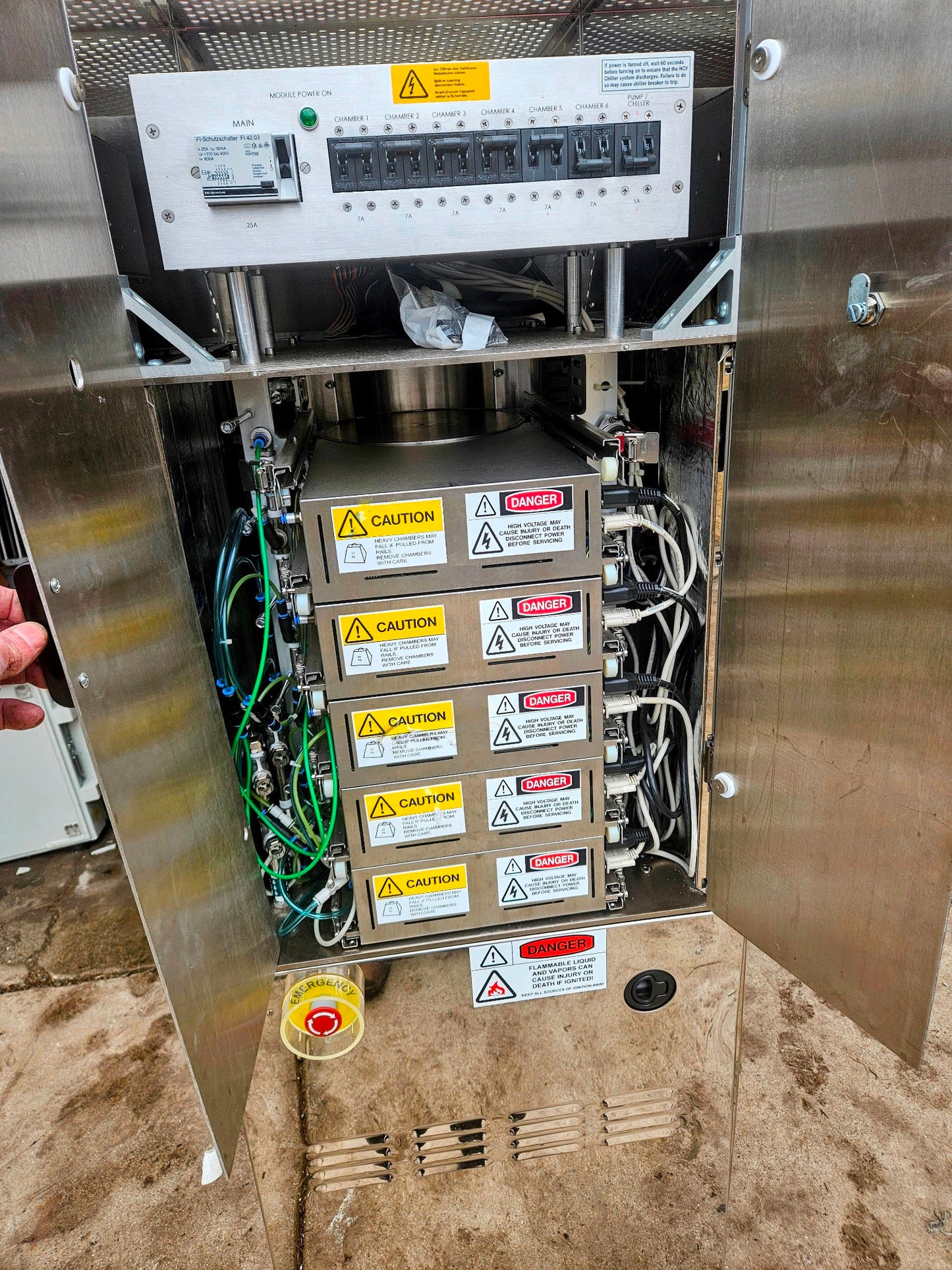 KARL SUSS HOT/COLD PLATE, VAPOR PRIME HCV MODULE NANOFABR WAFER CLUSTER FREESHIP