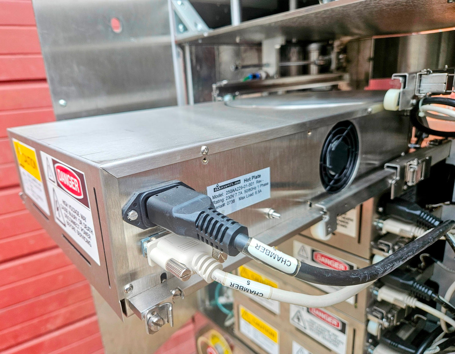 KARL SUSS HOT/COLD PLATE, VAPOR PRIME HCV MODULE NANOFABR WAFER CLUSTER FREESHIP