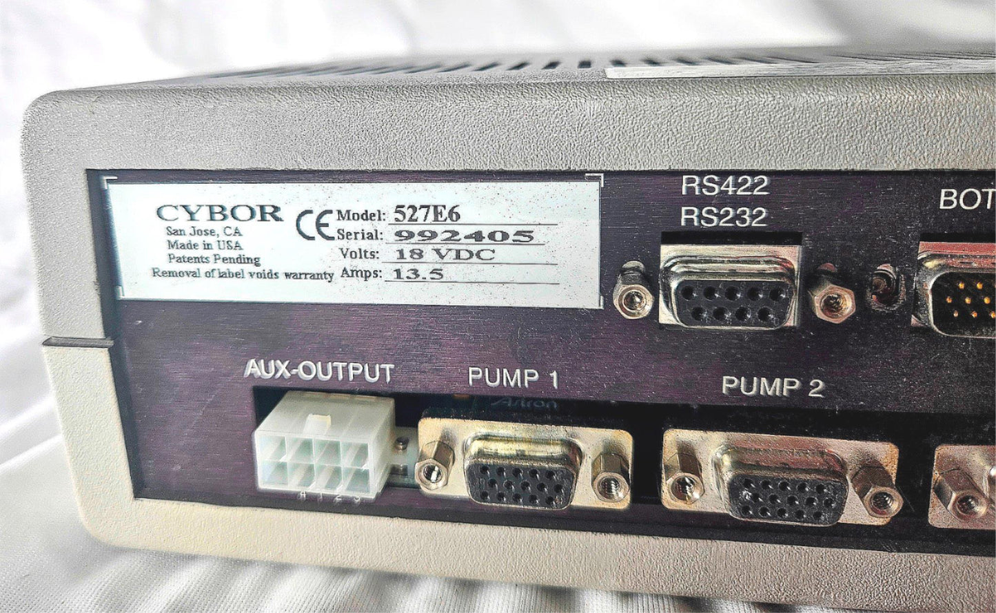 90DAYWARRANTY KARL SUSS CYBOR CONTROL MODULE 527-E6 13,5AMPS 18VDC VOLT FREESHIP