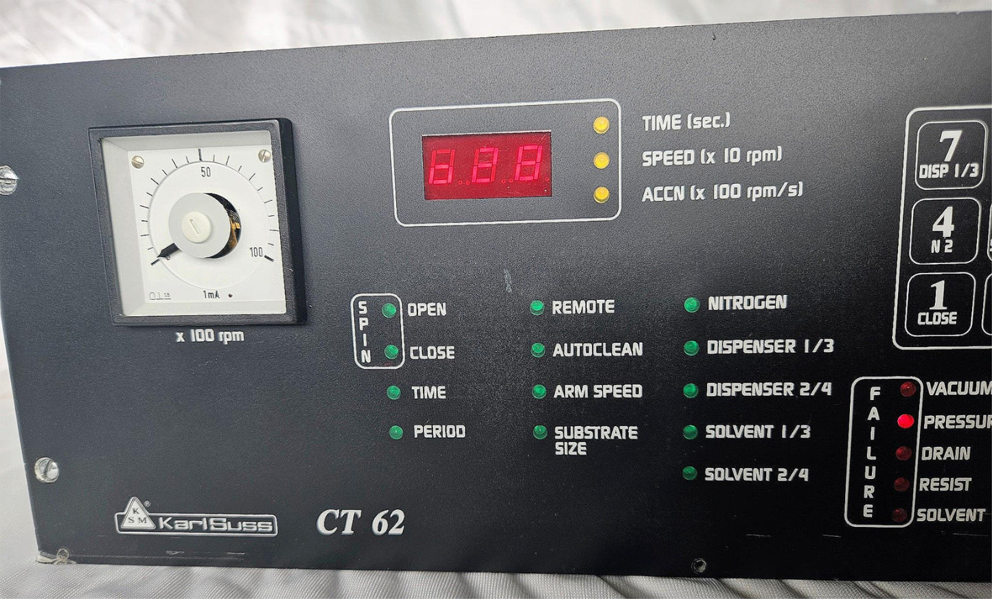 KARL SUSS CT62 RC8 ACS CT 62 CONTROLLER ACS-200 WAFER  *90DAYWARRANTY* FREE SHIP