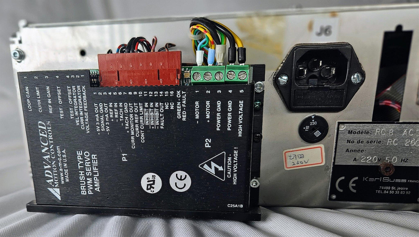 KARL SUSS CT62 RC8 ACS CT 62 CONTROLLER ACS-200 WAFER  *90DAYWARRANTY* FREE SHIP