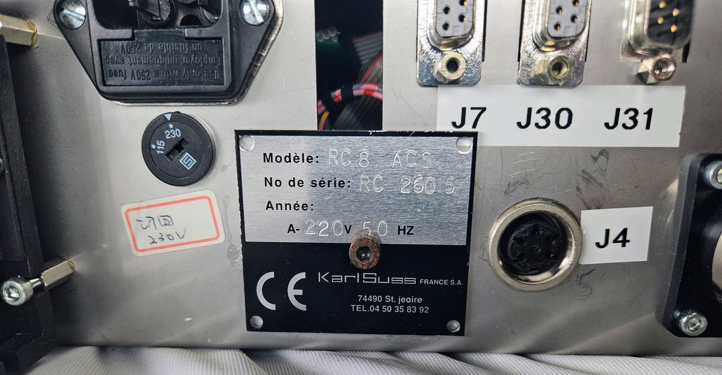 KARL SUSS CT62 RC8 ACS CT 62 CONTROLLER ACS-200 WAFER  *90DAYWARRANTY* FREE SHIP