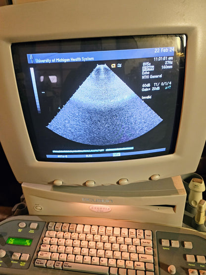 SIEMENS ACUSON SEQUOIA C512 ULTRASOUND 4 PROBES & EXTRA 90DAYWARRANTY WATCHVIDEO