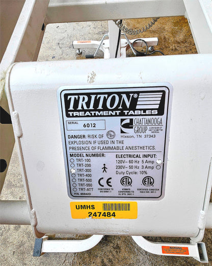 CHATTANOOGA TRITON TRE300 THERAPY CHIROPRACTIC 90DAYWARRANTY WATCHVIDEO FREESHIP