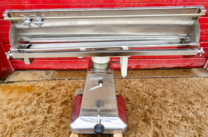 90DAY-WARRANTY SHOR-LINE VTOP HYDRAULIC LIFT TILT 46x17 VETERINARY SURGERY TABLE