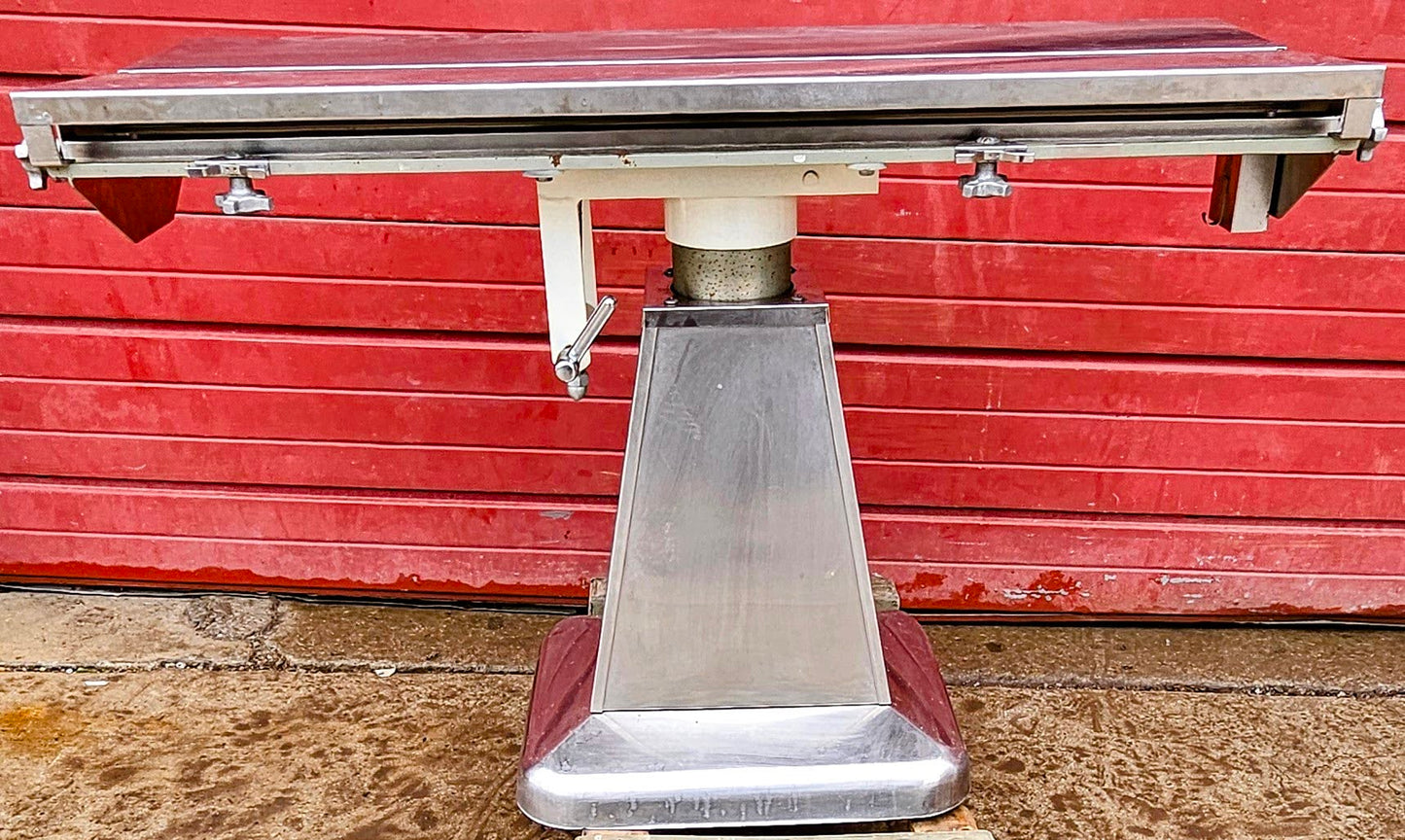 90DAY-WARRANTY SHOR-LINE VTOP HYDRAULIC LIFT TILT 46x17 VETERINARY SURGERY TABLE