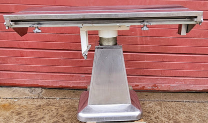 90DAY-WARRANTY SHOR-LINE VTOP HYDRAULIC LIFT TILT 46x17 VETERINARY SURGERY TABLE