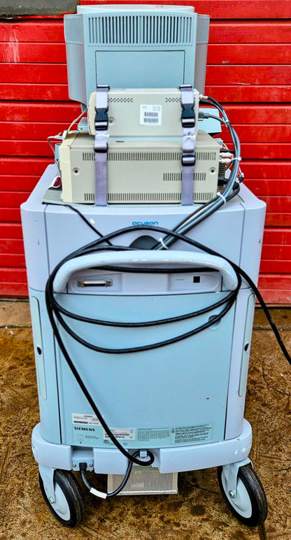 SIEMENS ACUSON SEQUOIA C512 ULTRASOUND 4 PROBES & EXTRA 90DAYWARRANTY WATCHVIDEO