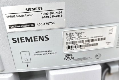 SIEMENS ACUSON SEQUOIA C512 ULTRASOUND 4 PROBES & EXTRA 90DAYWARRANTY WATCHVIDEO