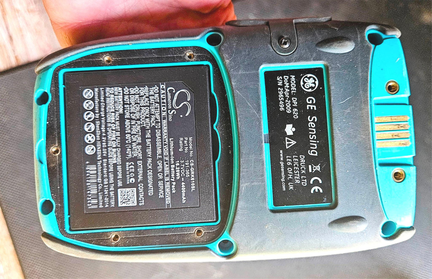 GE DRUCKER PRESSURE MODULE DPI 620 ADVANCE MODULE CALIBRATION HART COMMUNICATION