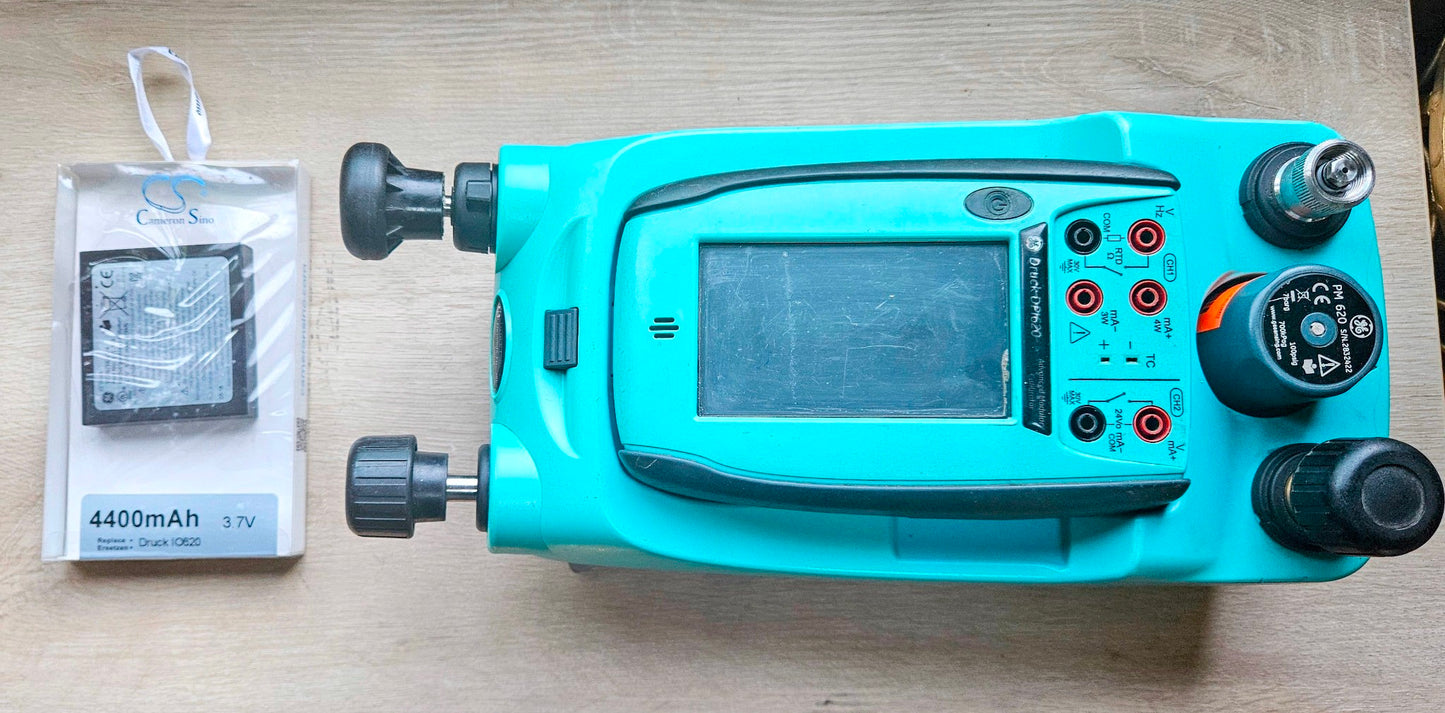 GE DRUCKER PRESSURE MODULE DPI 620 ADVANCE MODULE CALIBRATION HART COMMUNICATION