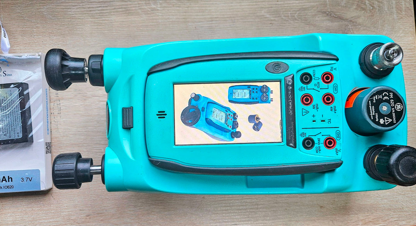 GE DRUCKER PRESSURE MODULE DPI 620 ADVANCE MODULE CALIBRATION HART COMMUNICATION