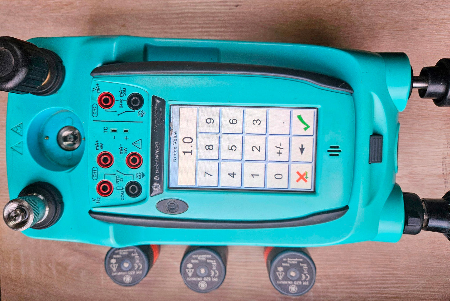 GE DRUCKER PRESSURE MODULE DPI 620 ADVANCE MODULE CALIBRATION HART COMMUNICATION