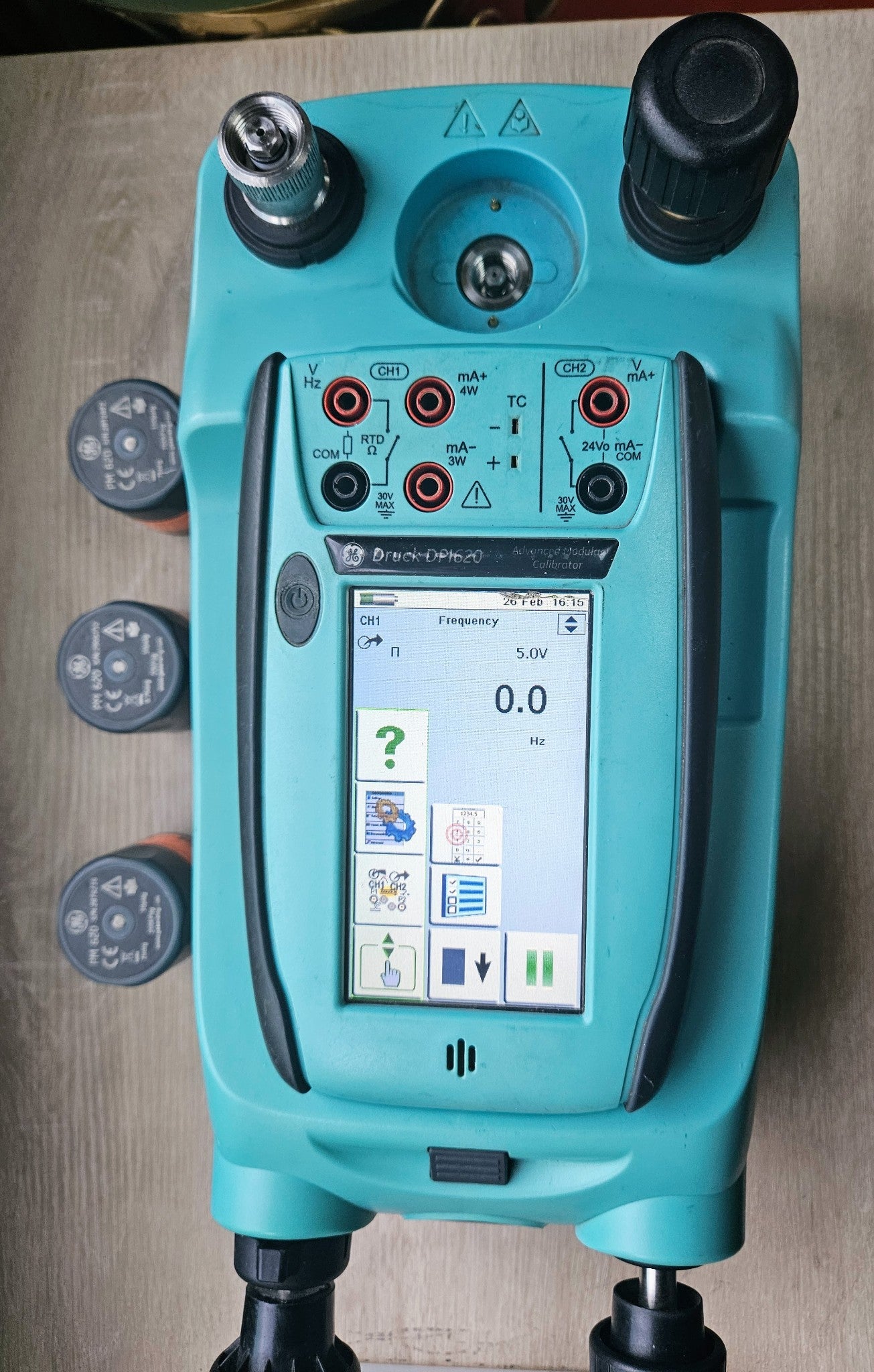 GE DRUCKER PRESSURE MODULE DPI 620 ADVANCE MODULE CALIBRATION HART COMMUNICATION