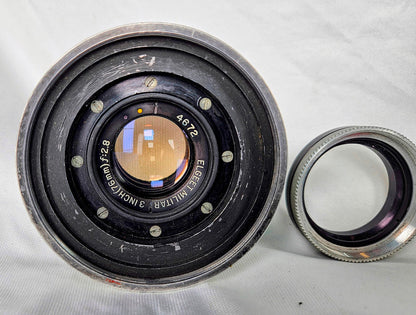 ELGEET MILITAR 3" (76mm) f:2.8 CAMERA LENS 90DAYWARRANTY FREE SHIP