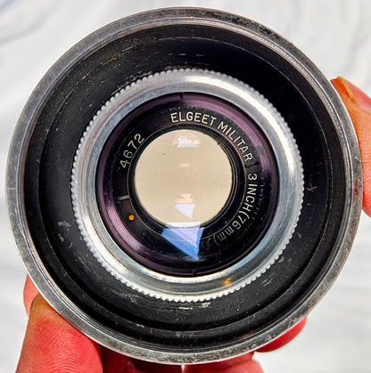 ELGEET MILITAR 3" (76mm) f:2.8 CAMERA LENS 90DAYWARRANTY FREE SHIP