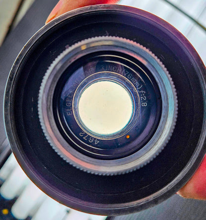 ELGEET MILITAR 3" (76mm) f:2.8 CAMERA LENS 90DAYWARRANTY FREE SHIP