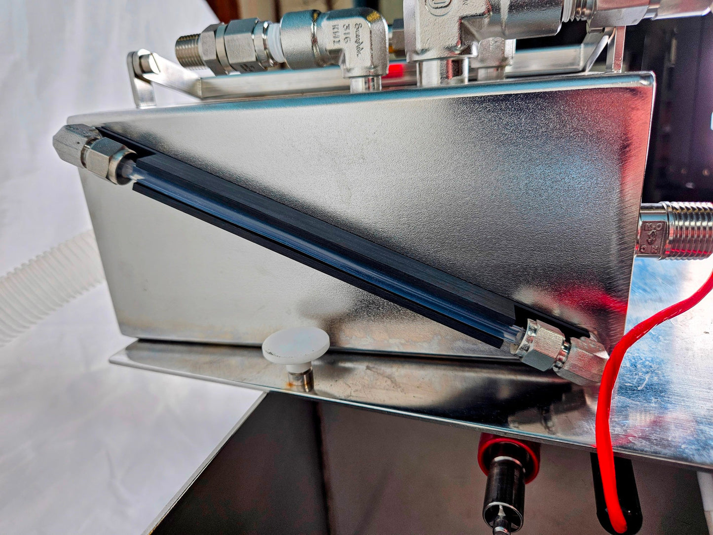 KARL SUSS HOT PLATE NANO WAFER SEALED PRESSURE PURGE FLAMMABLE VAPOR CONTAINER