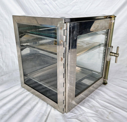 BRINKMANN 12.5 x 12 x 12 DESICCATOR CABINET & BIORAD INNER PLATE 90-DAY-WARRANTY