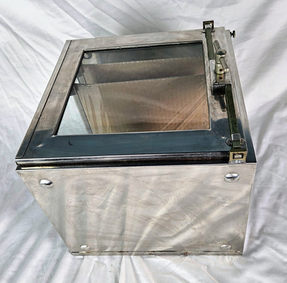 BRINKMANN 12.5 x 12 x 12 DESICCATOR CABINET & BIORAD INNER PLATE 90-DAY-WARRANTY