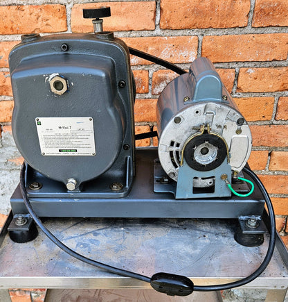 CENCO HyVac 7 BELT DUOSEAL TWO STAGE VACUUM PUMP 35LPM WATCH-VIDEO FREE-SHIP