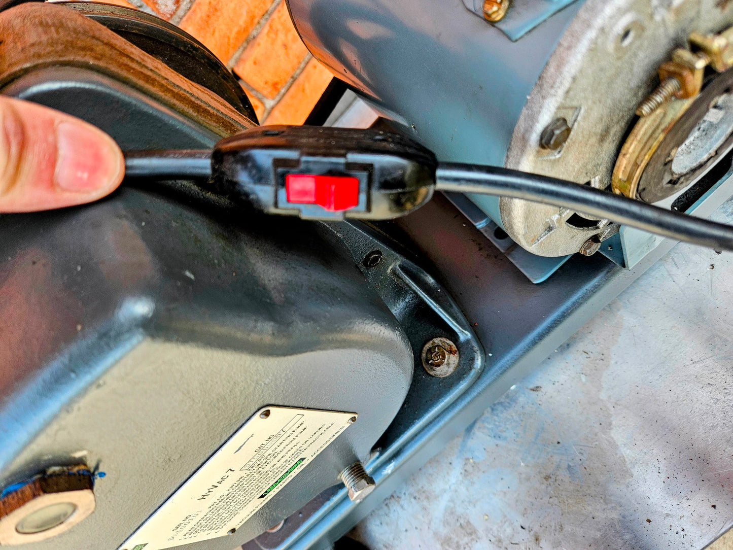 CENCO HyVac 7 BELT DUOSEAL TWO STAGE VACUUM PUMP 35LPM WATCH-VIDEO FREE-SHIP