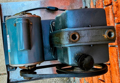 CENCO HyVac 7 BELT DUOSEAL TWO STAGE VACUUM PUMP 35LPM WATCH-VIDEO FREE-SHIP