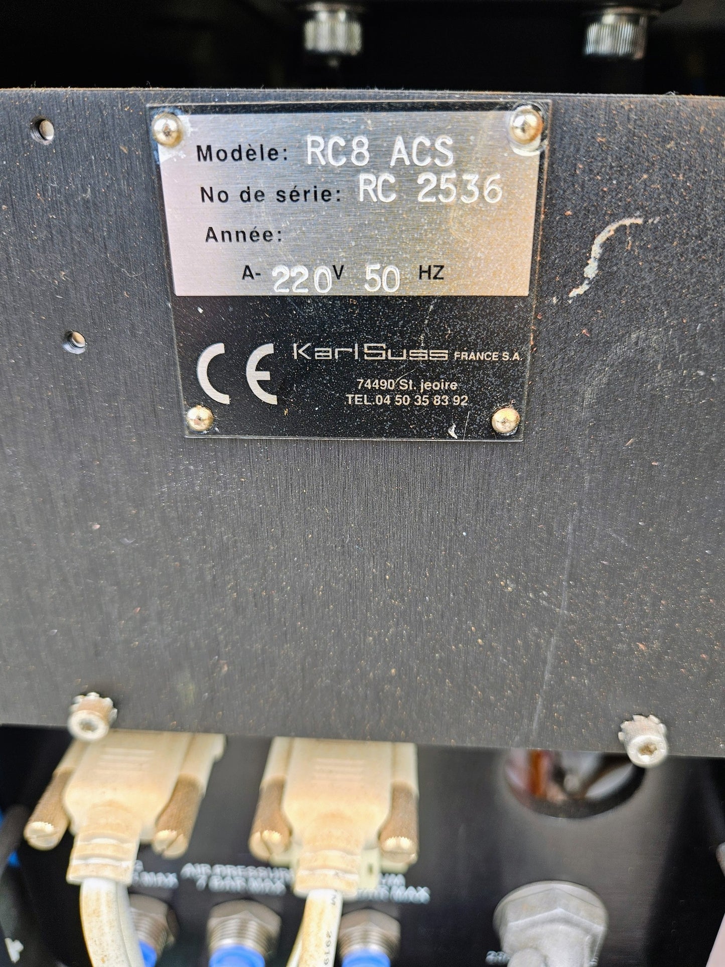 KARL SUSS MICROTEC RC8 CT 62 GYRSET SPIN COATER CYBOR NANOFABR WAFER CLUSTER