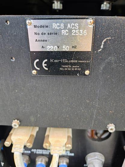 KARL SUSS MICROTEC RC8 CT 62 GYRSET SPIN COATER CYBOR NANOFABR WAFER CLUSTER