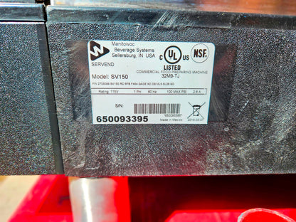 MANITOWOC® SV150 DISPENSER + INDIGO NXT HALFCUBE ICE MACHINE & EXTRAS WATCHVIDEO